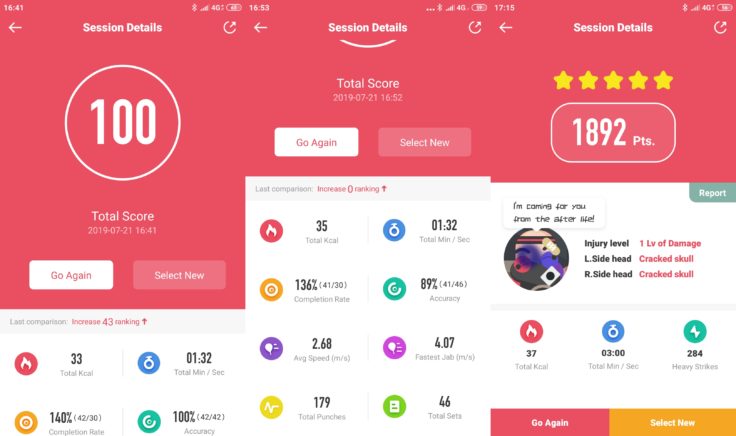 MoveIt Speed smarter Boxsack App Score
