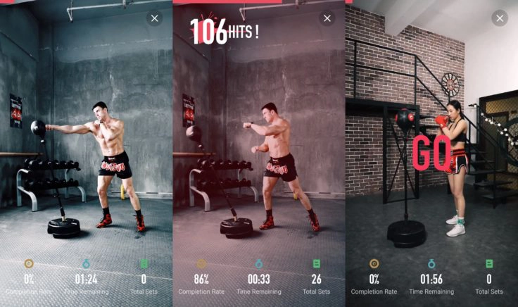 MoveIt Speed smarter Boxsack App Trainingsmodi