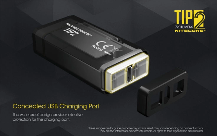 Nitecore Tip 2 USB Eingang