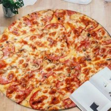 Pizza-Teppich