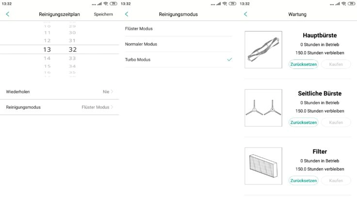 Trifo Ironpie M6 Saugroboter App Einstellungen