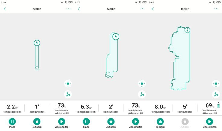 Trifo Ironpie M6 Saugroboter App Mapping