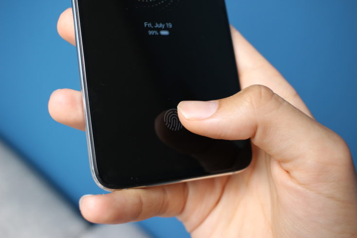 Xiaomi Mi CC9 Fingerabdrucksensor im Display