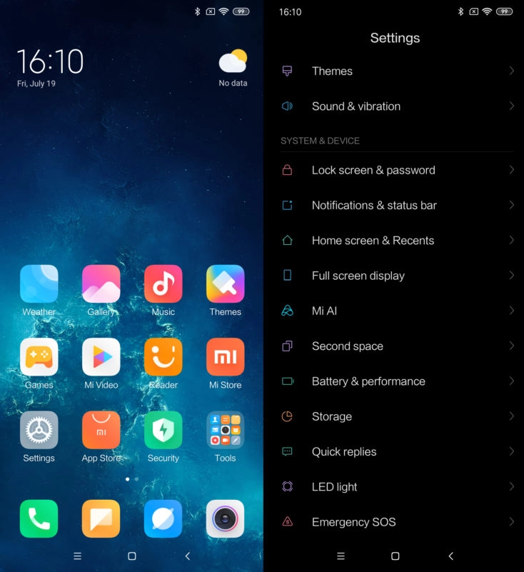 Xiaomi Mi CC9 MIUI