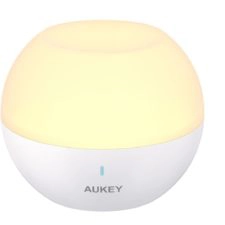 Aukey Nachttischlampe rund