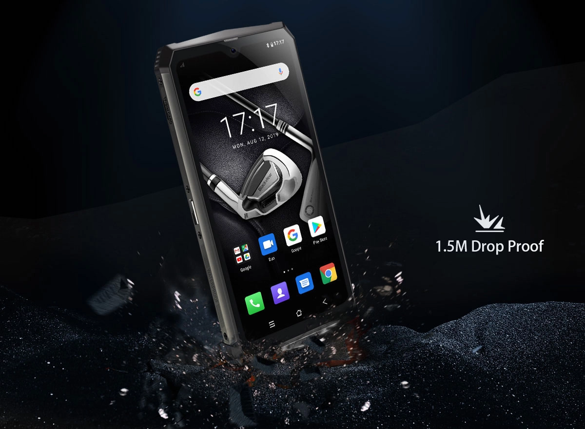 Blackview BV9100 Outdoor Smartphone Drop