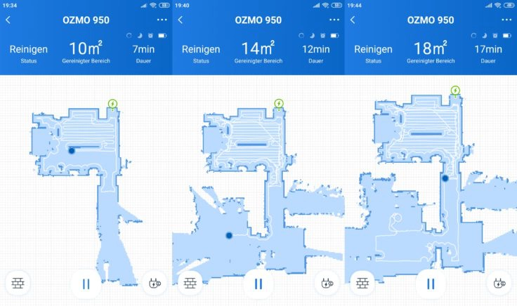 Ecovacs Deebot Ozmo 950 Saugroboter Home App Mapping