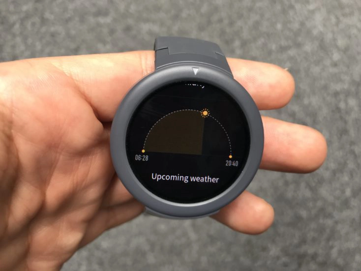 Huami Amazfit Verge Lite Wetter