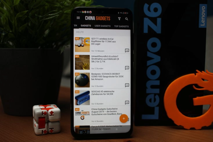 Lenovo Z6 Lite Display