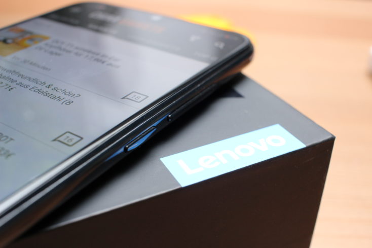 Lenovo Z6 Lite Smartphone Seite