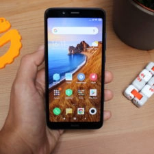 Redmi 7A Smartphone in Hand