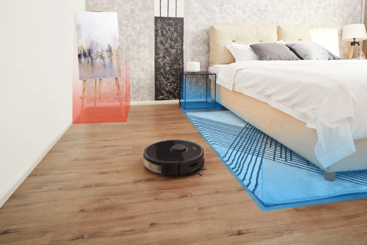 Roborock S5 Max Saugroboter Laser-Raumvermessung