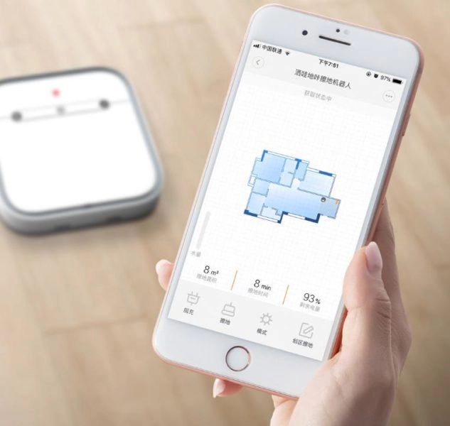 Xiaomi SWDK Saugroboter Mapping