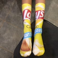 Chips-Socken Stuhl