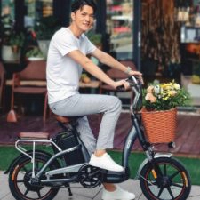 Xiaomi HIMO C16 E-Bike Fahrer