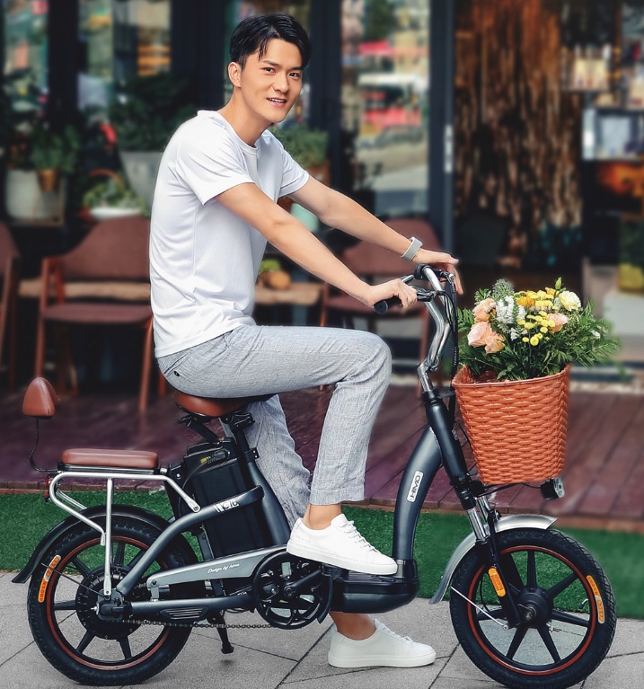 Xiaomi HIMO C16 E-Bike Fahrer
