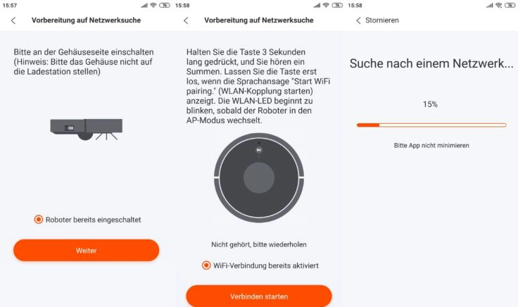 ZACO A9S Saugroboter App Verbindung WLAN