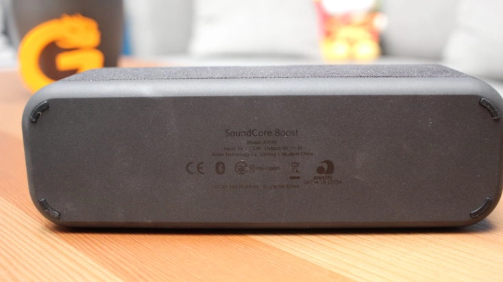 Anker Soundcore Boost offiziell gekennzeichnet.