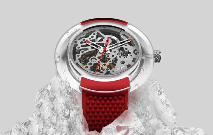 CIGA Design T Series Wasserbeständigkeit CIGA Design T Series im Eis.