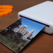 Huawei Fotodrucker druckt Foto