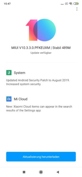Xiaomi Mi 9T Pro MIUI 10