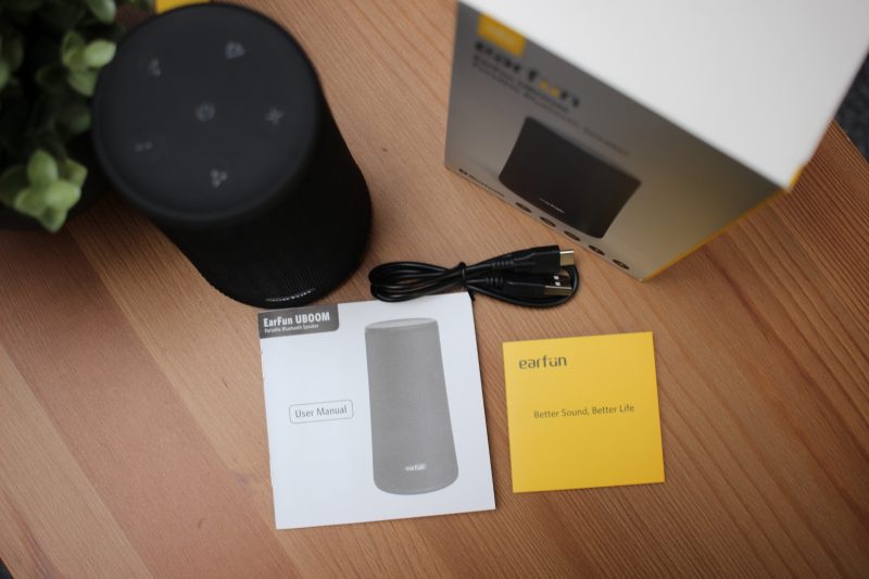 EarFun UBOOM Bluetooth Lautsprecher - 24W, IPX7 Wasserdicht, 16h Spielzeit