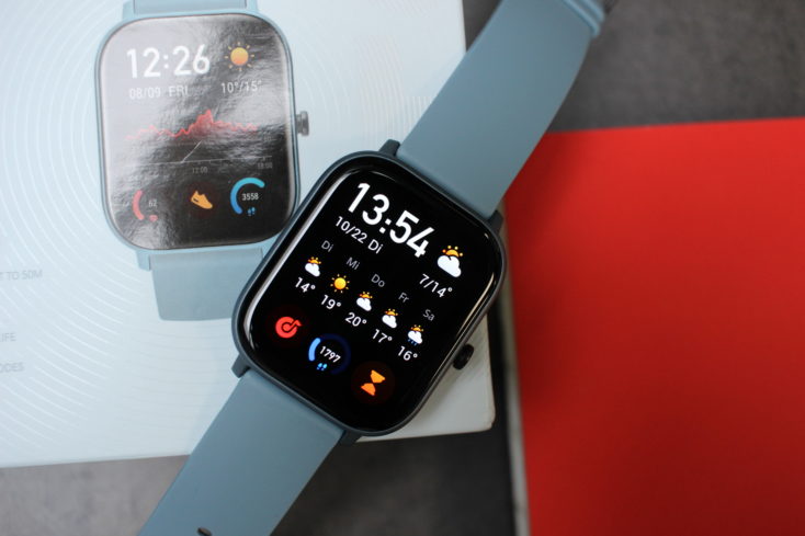 Huami Amazfit GTS Smartwatch Display Watchface
