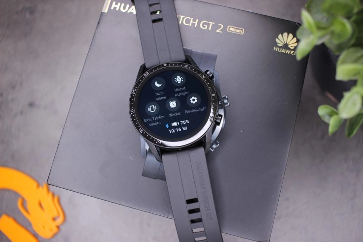 Huawei Watch GT 2 Schnelleinstellungen