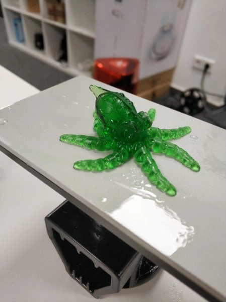 Nova3D Elfin erster Druck Oktopus