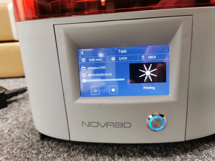 Nova3D Elfin 3D-Drucker Display