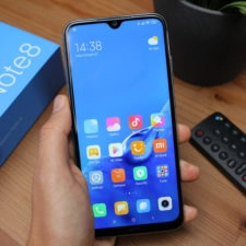 Redmi Note 8 Smartphone in Hand