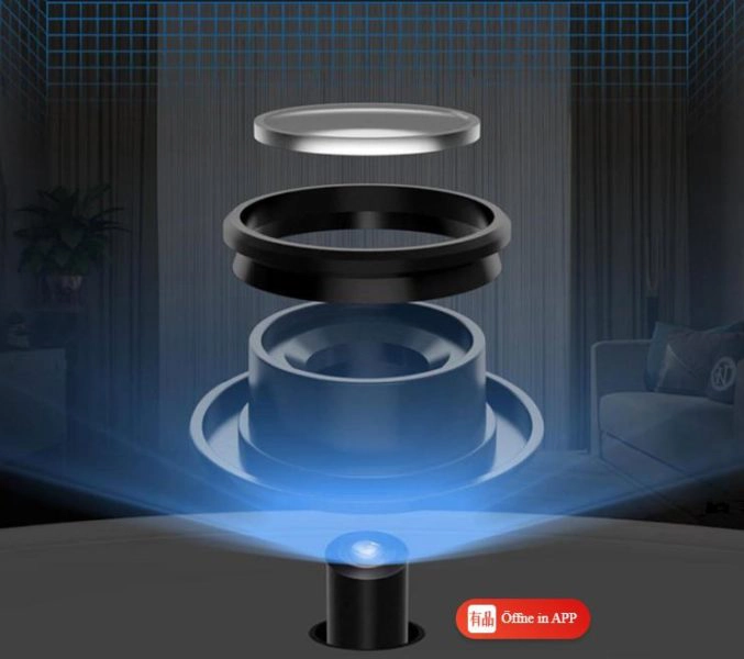 Xiaomi Mi Robot 1C Saugroboter Navigation