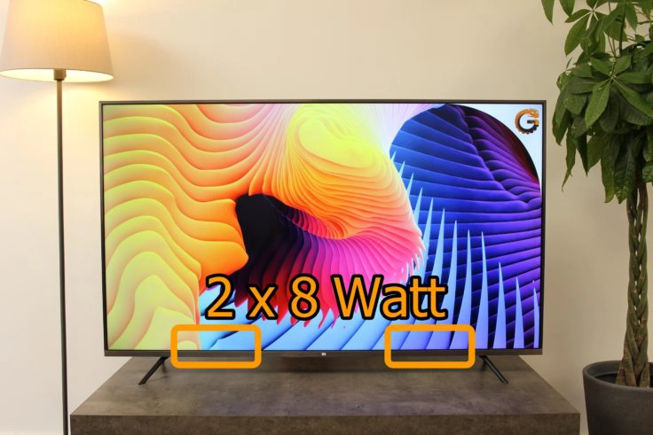 Xiaomi Mi TV 4S Lautsprecher