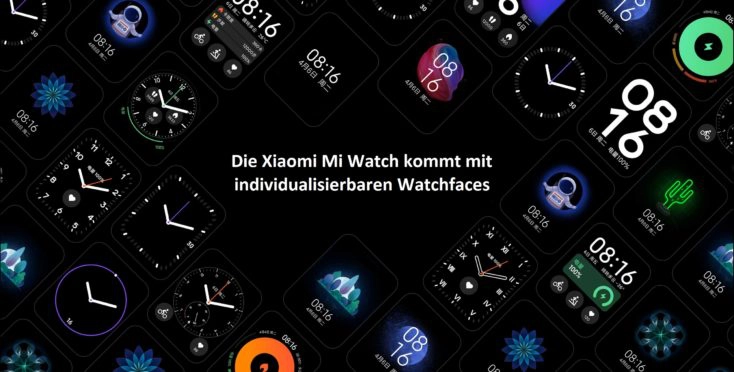 Xiaomi Mi Watch Smartwatch Watchfaces