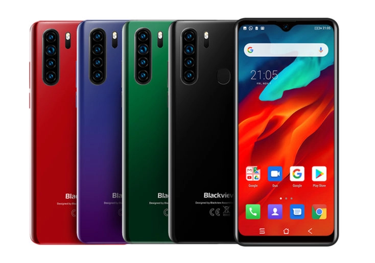 Blackview A80 Pro smartphone Farben