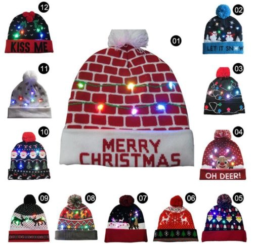LED Weihnachtsmütze