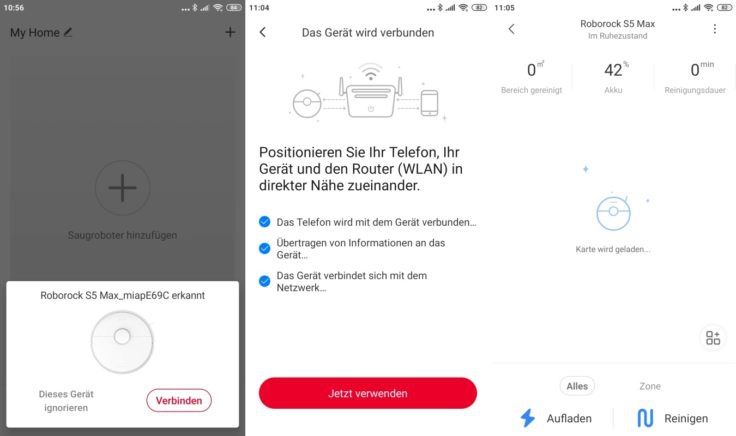 Roborock-S5-Max-Saugroboter-App-Verbindung-WLAN
