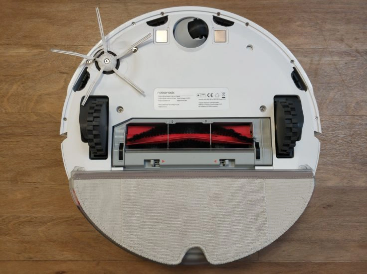 Roborock S5 Max Saugroboter Wischfunktion Unterseite