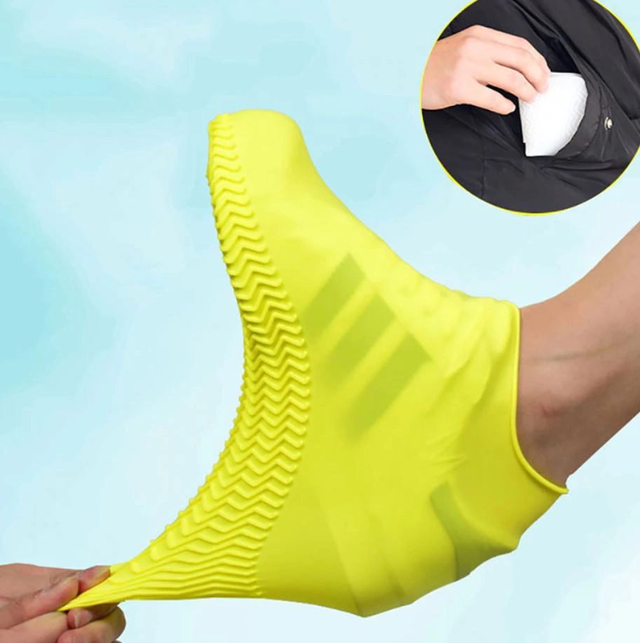 Silikon Schuhüberzieher für nasse, verregnete Tage