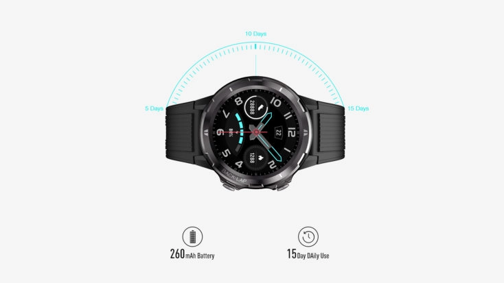 UMIDIGI Uwatch GT Akkulaufzeit