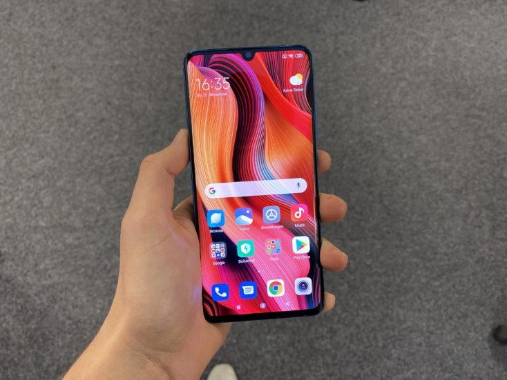 Xiaomi Mi Note 10 Smartphone Display