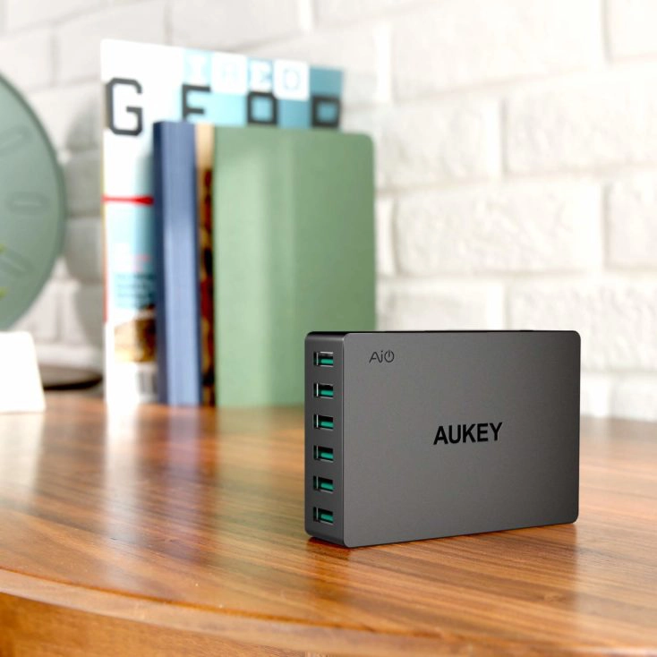 AUKEY 60W USB-Ladegeraet Design