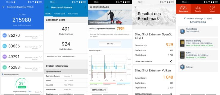 TCL Plex Benchmarks