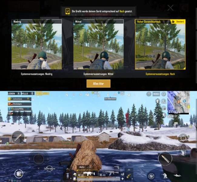 TCL Plex PUBG Performance