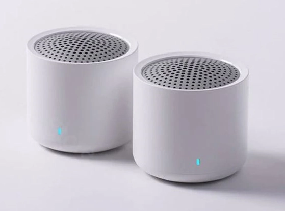 Xiaomi Bluetooth Stereo-Speaker Paar nebeneinander.