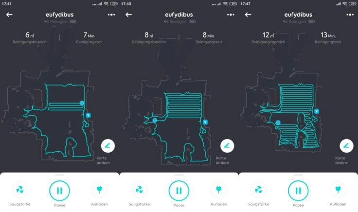 Anker eufy L70 Hybrid Saugroboter App Mapping Beginn