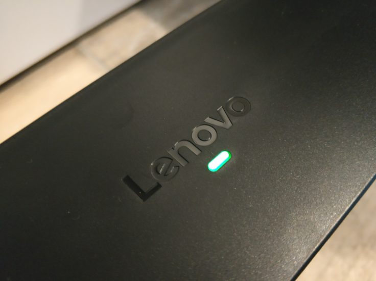 Lenovo X1 Saugroboter Ladestation Logo