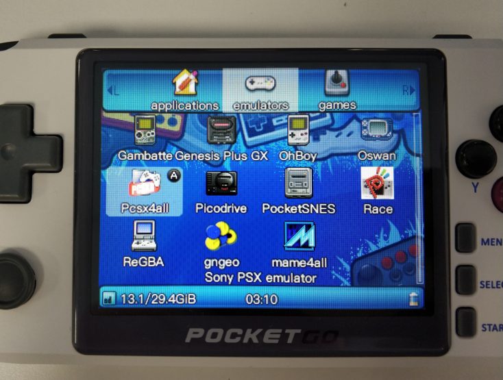 New PocketGo 2 Betriebssystem