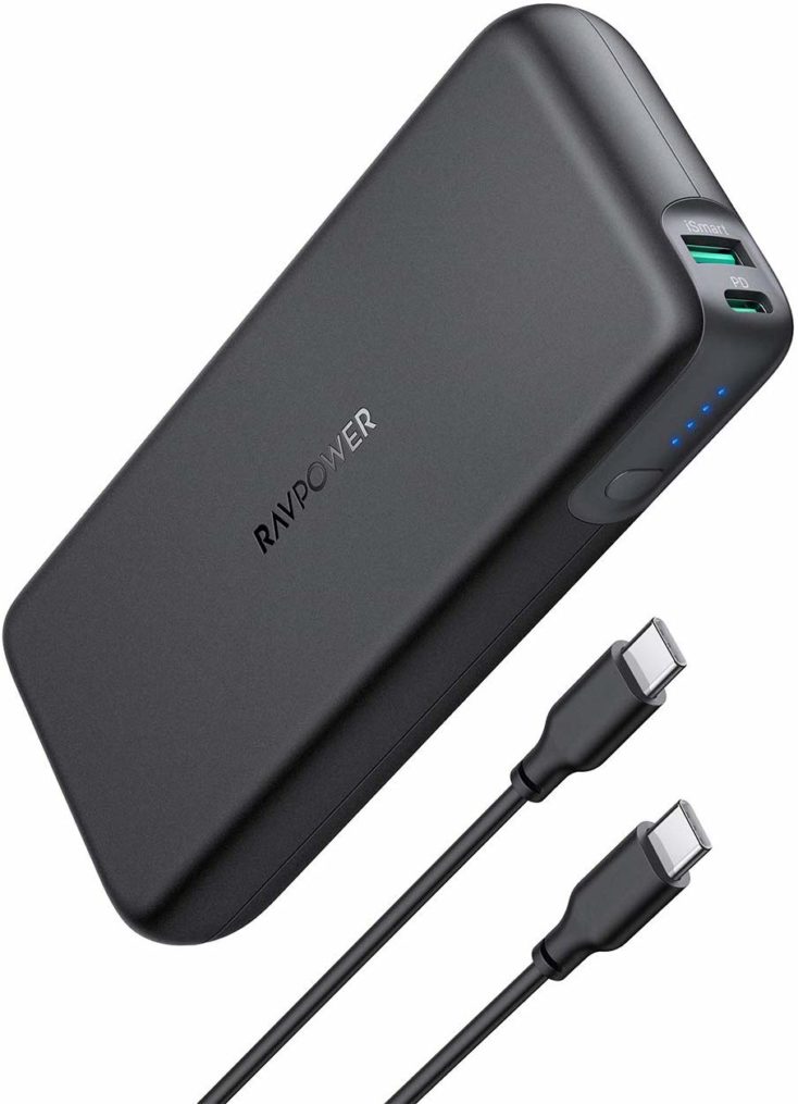 RAVPower USB C Powerbank 20.000