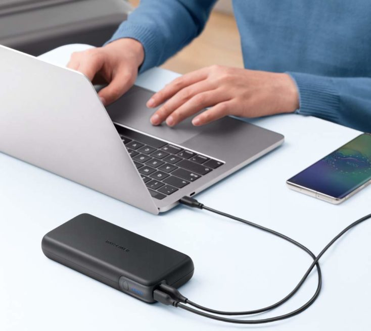 RAVPower USB-C Powerbank 60W Laden